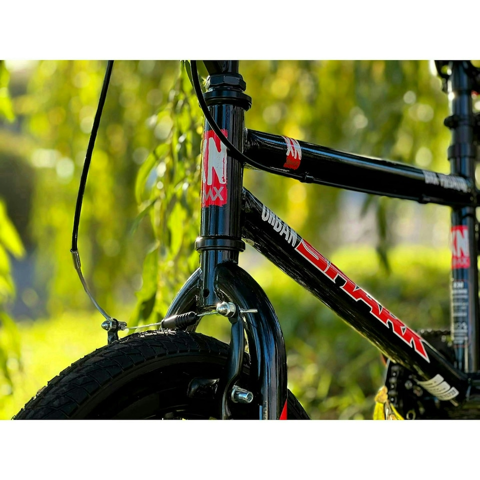 image 1 of XN Urban Shark 16In Kids BMX Bike - Black/Red