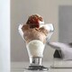 image 5 of Clear Glass Footed Dessert Bowl Ice Cream Sundae Fruit Cocktail Salad Cups 305ml | Clear | 2 Glasses | 2 Glasses