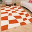 White & Orange