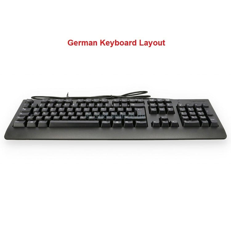 Microsoft Surface Pro Type Cover German Keyboard - Platinum