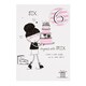 image 6 of Age 6 Girl Birthday Badge Card 'Rhymes With Mix'