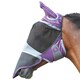 image 2 of Shires Deluxe Horse Fly Mask With Ears & Nose - Purple - Pony