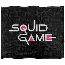 Squid Game Logo Blanket - Multicoloured - One Size (UTTV19136)