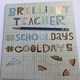 image 2 of Brilliant Teacher School Days Thank You Teacher Card