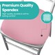 image 5 of Dining Seat Chair Covers Stretchable Spandex High-Back Slipcovers - 10pcs