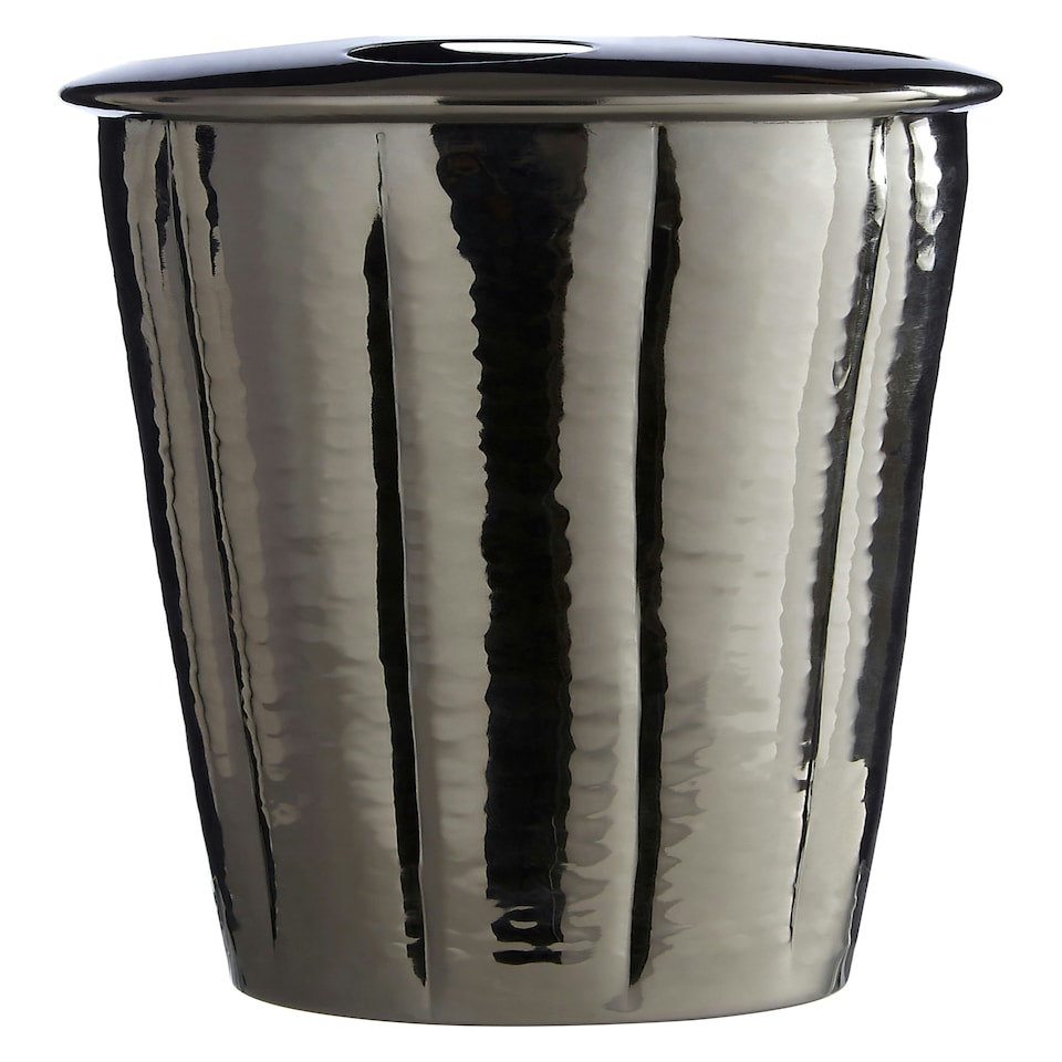 image 1 of Hammered Black Nickel Finish Toothbrush Holder
