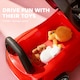 image 6 of HOMCOM Ride on Car Baby Toddler Walker Foot to Floor Sliding Car Slider with Horn Music Working Lights Storage for 1.5 - 3 Years Old, Red