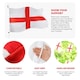 image 2 of Pack of 1 14 Piece England Set - Flags, Bunting, Headbands, Inflatables & Hats Red | One Size
