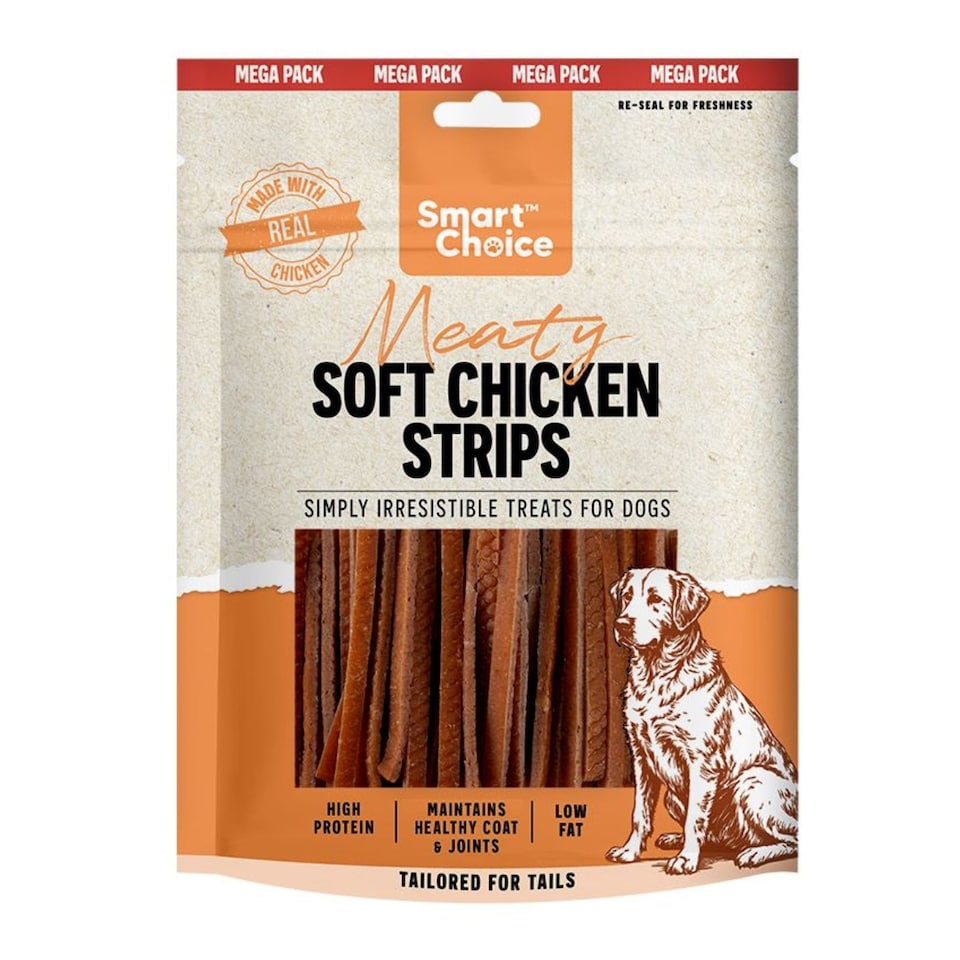 Pack Pack Soft Strips Pet Dental Chew Chicken pet food packaging