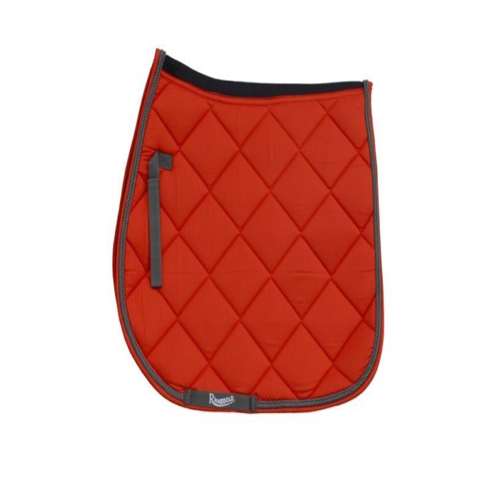 image 1 of Rhinegold Elite Carnival Saddle Pad Orange | Size: Pony
Colour: Tangerine Orange