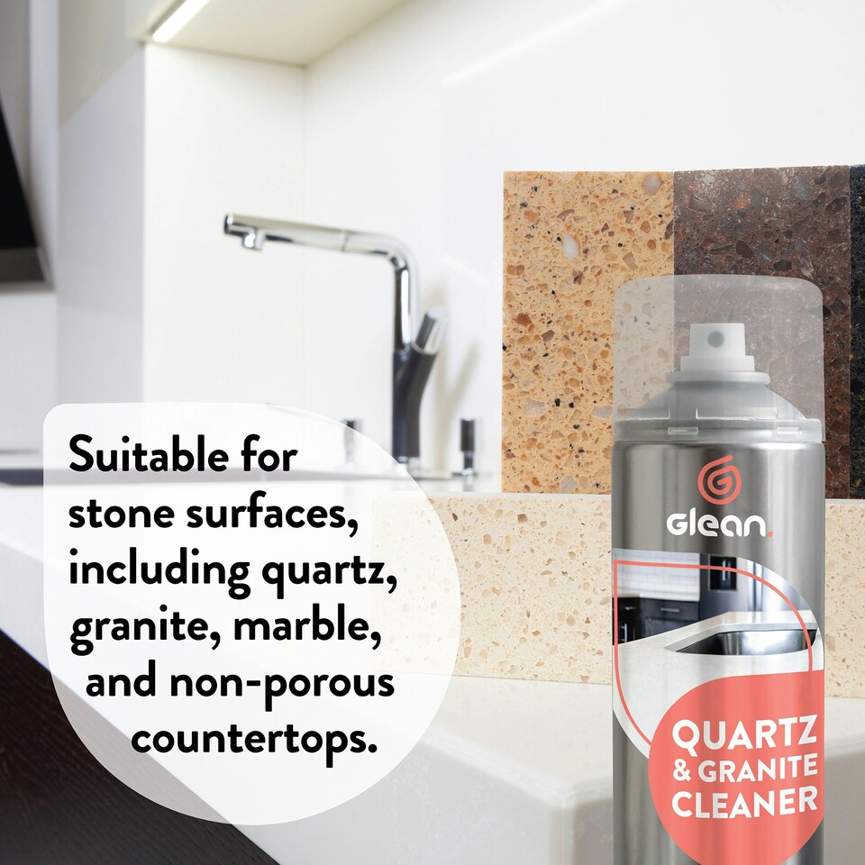 image 1 of Glean Quartz Granite Foaming Cleaner - 400ml - 3-Pack