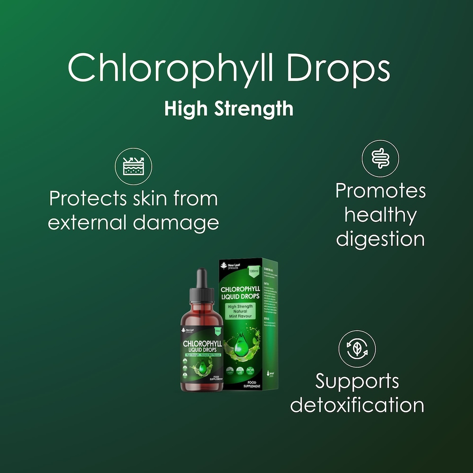 image 1 of Liquid Chlorophyll - High Strength 100mg Drink