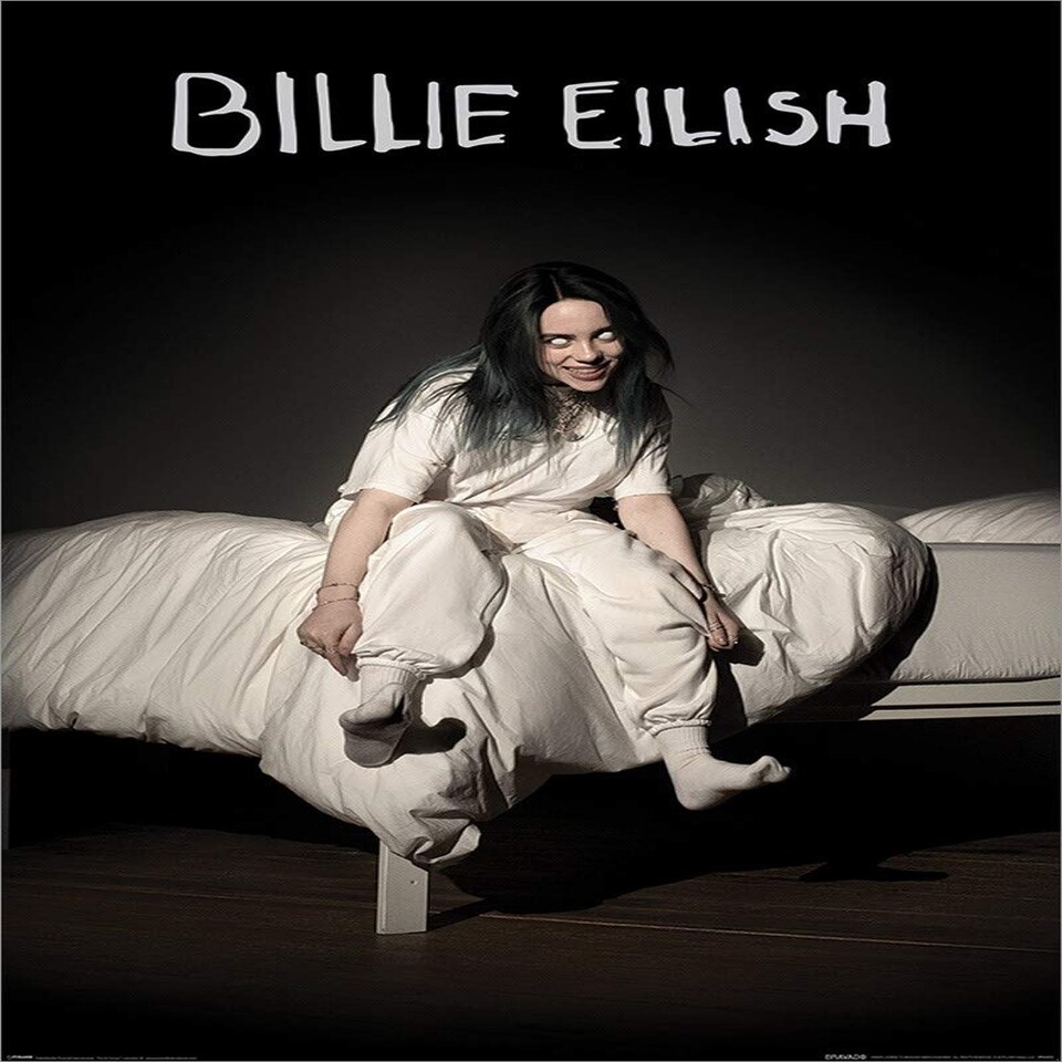 BILLIE EILISH (WHEN WE ALL FALL ASLEEP WHERE DO WE - POSTER / PRINTS