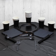 Black 14 Person Party Pack
