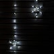 image 3 of 1.2m Battery Operated Snowflake Curtain Christmas Lights with 147 White LEDs