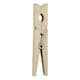 image 4 of Addis Wooden Pegs, Pack of 36