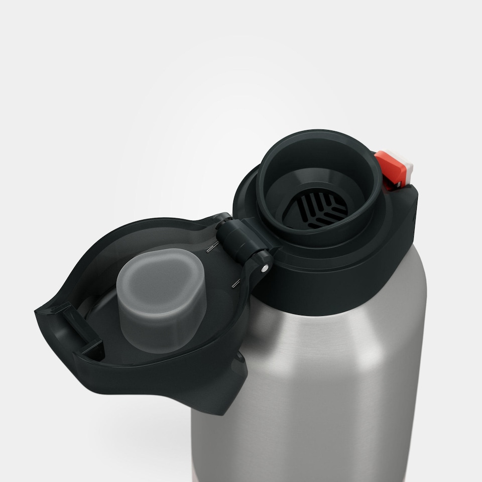 image 1 of Decathlon 0.8L Insulated Stainless Steel Flask 900
