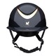 image 1 of Karben Unisex Adult Alina Ellipse Riding Hat - Navy/Rose Gold - 52cm - 54cm Blue | 52cm - 54cm