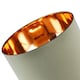 image 5 of Contemporary Olive Cotton 12" Table/Pendant Lamp Shade with Shiny Copper Inner | Green | Olive Green | 1