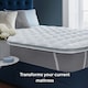 image 4 of Dreamland Breathable Comfort Mattress Topper, Double