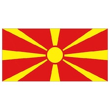North Macedonia Flag - 5 x 3 Ft