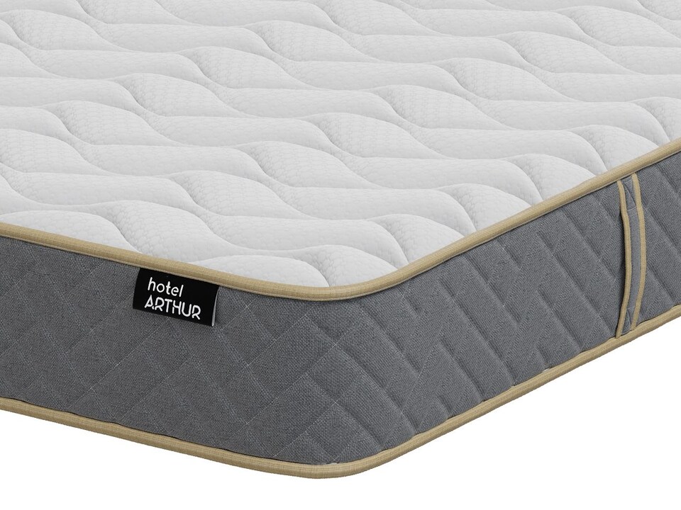 image 1 of Arthur Sleep Hotel Arthur 1000 Mattress - Medium Firm - Small Double | White | Small Double