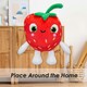 image 9 of Berry Boo Pinata Smashlings Soft Toy Cute Plushie Huggable Cuddly 20cm Red