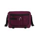 image 2 of Bagbase Contrast Detail Messenger Bag - Burgundy - One Size Purple