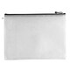 image 1 of Pack of 12 A5 Black Zip Strong Mesh Bags - Tough Waterproof Storage