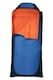 image 2 of Mountain Warehouse Microlite 950 Square Sleeping Bag Compact Camping Sleep Bag Left Handed Zip - Long Length (215cm) | Blue