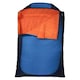 image 2 of Mountain Warehouse Microlite 950 Square Sleeping Bag Compact Camping Sleep Bag Left Handed Zip - Long Length (215cm) Blue