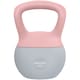 image 1 of SPORTNOW Soft Kettlebell, 6kg Kettle Bell with NonSlip Handle for Home Gym Weight Lifting and Strength Training, Pink and Grey | Multi