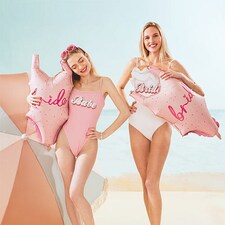 Bride Pink Swimming Costume Swimsuit Giant Helium Foil Balloon 76cm / 30 in
