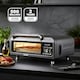 image 2 of GEEPAS Air Fryer Oven | 15-in-1 Presets Multifunctional Pizza Oven, Black