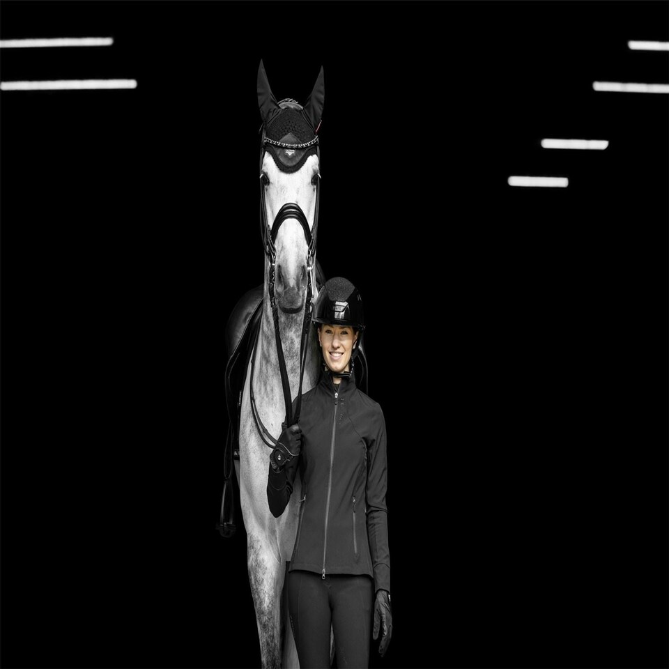 image 1 of LeMieux Loire Classic Dressage Square Purple | Large