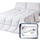 image 1 of Homescapes 4.5 Tog Duvet Luxury Mulberry Silk for Spring or Summer Lightweight Hypoallergenic, Double