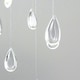 image 2 of ValueLights White Ceiling Pendant Shade and B22 GLS LED 6W Warm White 3000K Bulb