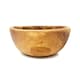 image 2 of Verano Spanish Ceramics Olive Wood Round Curved Bowl - 14cm | Brown | 1