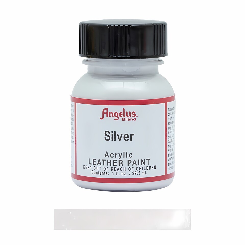 image 1 of Angelus Metallic Leather Paint for Sneaker Customs and Shoes 1oz