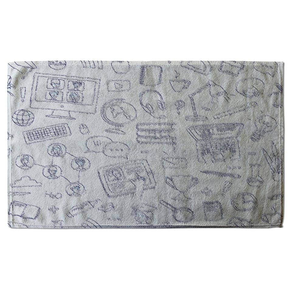 image 1 of Learning online (Kitchen Towel)
