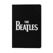 A5 Notebook (Softcover) - The Beatles (Logo) Black