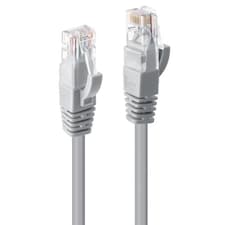 0.5m CAT6 U/UTP Snagless Gigabit Ethernet Cable, Grey