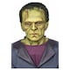 image 1 of Universal Monsters Unisex Adult Frankenstein Latex Mask - Green - One Size One Size