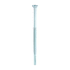 Timco - Metal Construction Timber to Heavy Section Screws - Countersunk - Wing-Tip - Self-Drilling - Zinc (Size 5.5 x 120 - 100 Pieces)