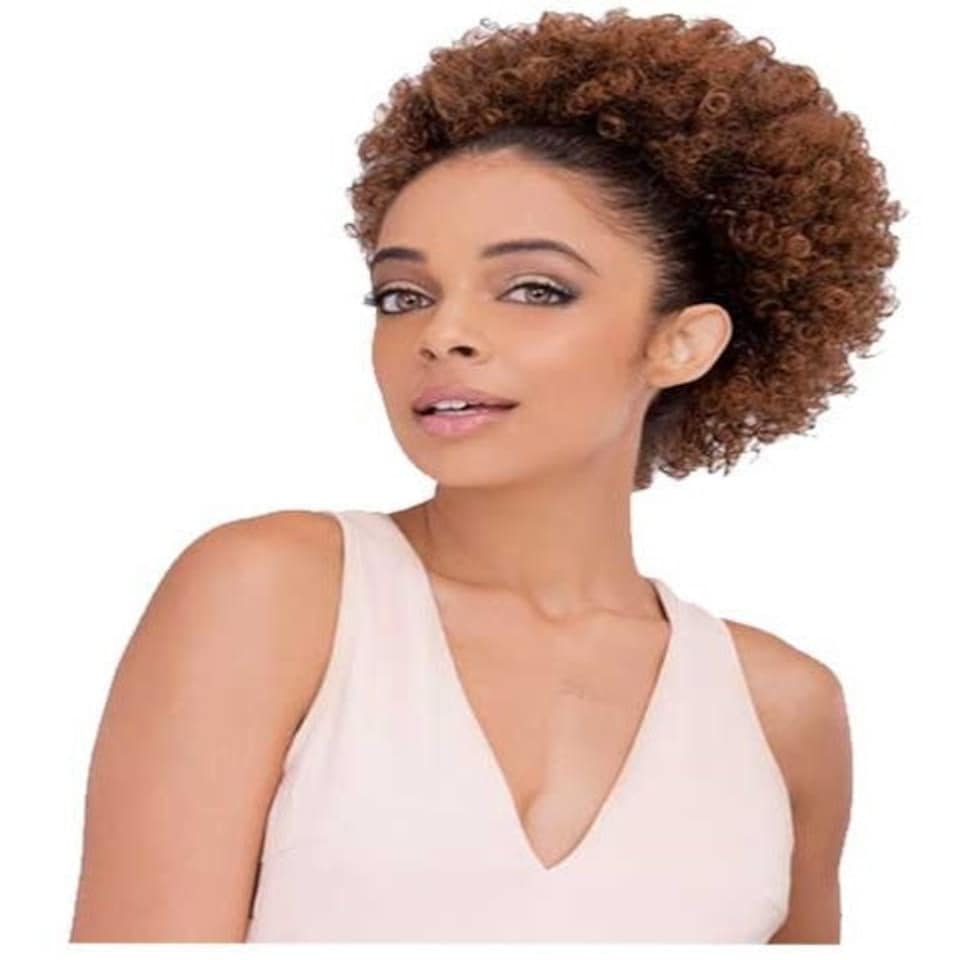 Janet Collection Noir Every Time Syn Afro Perm L String Ponytail Multi | 1B | One Size