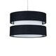 image 2 of Set of  2 Benni - Black 26cm Pendant Shades Black