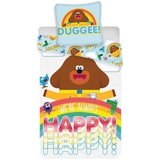 Hey Duggee Happy Duvet Cover Set - Multicoloured - Single | Multi | Single