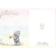 image 2 of Bear Peaking Through Bouquet Get Well Soon Card