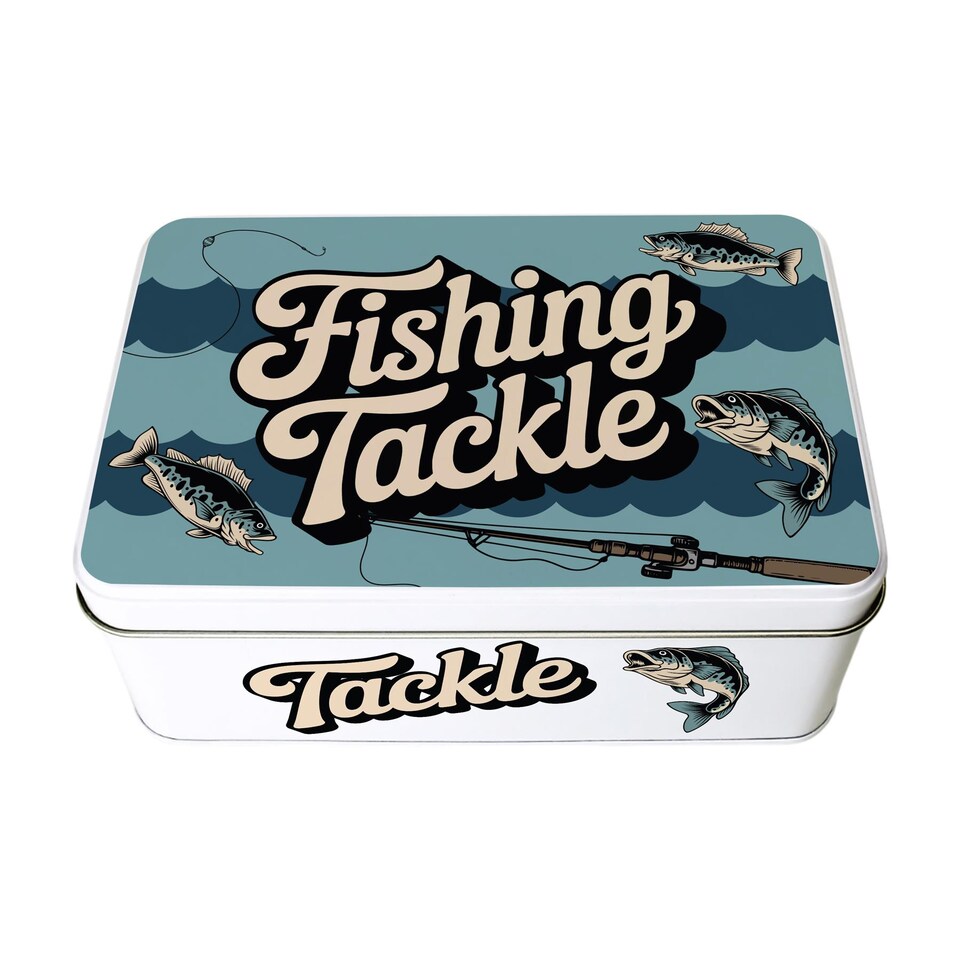 image 1 of Fishing Tackle Tin