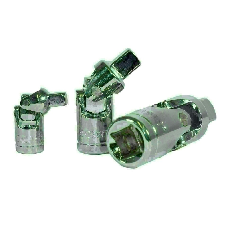 image 1 of 1/4" 3/8" And 1/2" Drive Universal Joint UJ Wobble Angle Extension Bergen